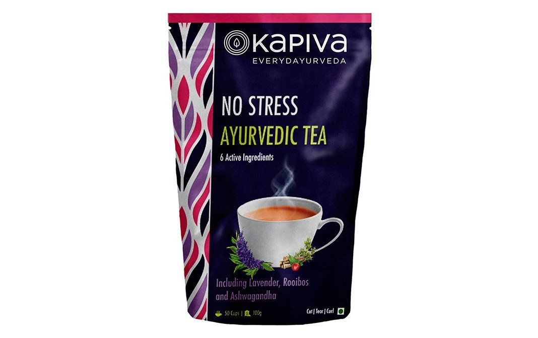 Kapiva No Stress Ayurvedic Tea    Pack  100 grams